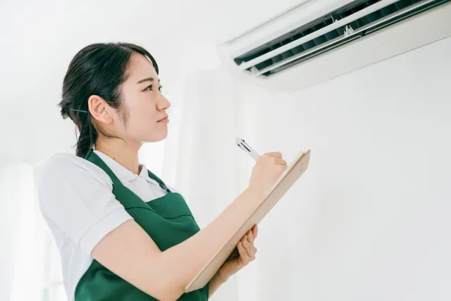 自宅のエアコンをチェック