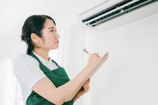 自宅のエアコンをチェック