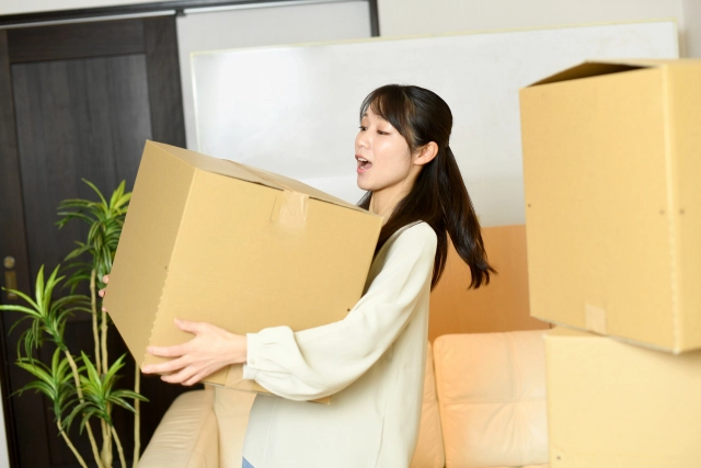 別々の箱に詰めて送るなんて、絶対めんどくさい！！