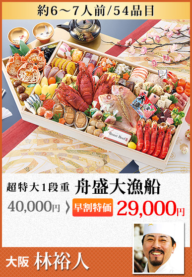 匠本舗おせち料金5