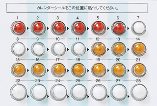 低用量ピルトリキュラー錠剤