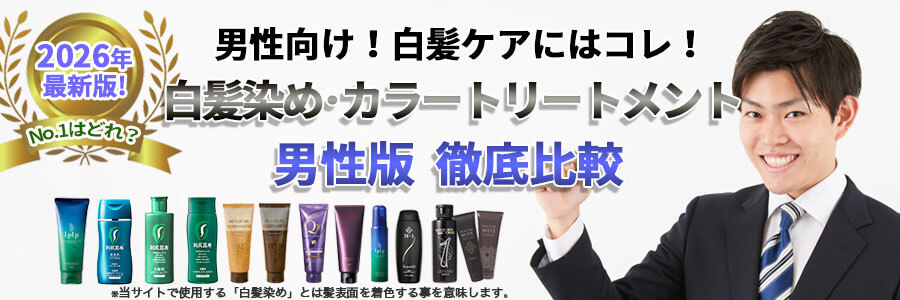 男性用 白髪染め人気ランキング