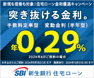 SBI新生銀行(借り換え)