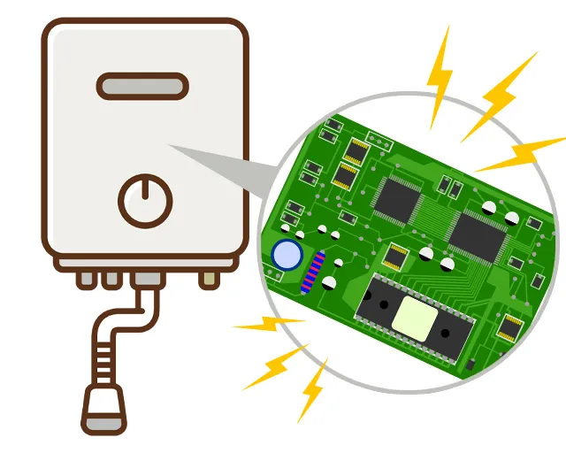 給湯器トラブル_漏電